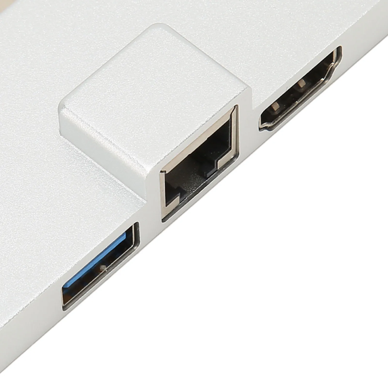 Двойна хъб за разширяване на USB C Професионален Концентратор за разширяване на USB C Щепсела и да играе на Трансфер на данни 5 Gbit/s 7 Пристанища за Проектор за Лаптоп