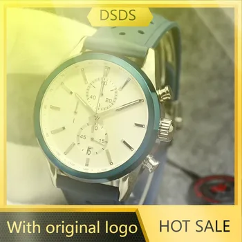 Dsds водоустойчив Мъжки кварцов часовник от неръждаема стомана 904L 44 мм -етикет