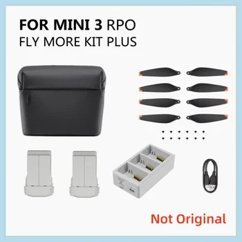 Mini 3 Pro Fly More Kit Plus за Дрона Mini Pro 3 Части 2 интелигентни полет на батерията, център за тристранно зареждане с чанта през рамо