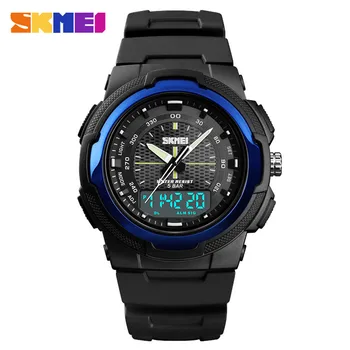 Waterproof Alarm Date Sport Analog Digital LED Backlight Wrist Watch часовници мъжки ръчен relojes raros originales hombres