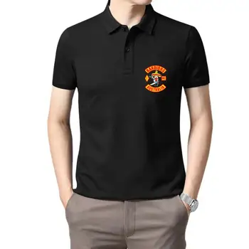 Облекло за голф мъжки Bandidos Australia Mc Black australia Bandidos Motorclub Tee Мъжки Памучен тениска с принтом 1 тениска с къси ръкави за мъже